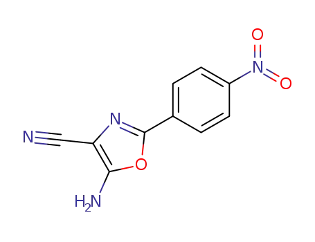 5-Amino-2-(4-nitrophenyl)-1,3-oxazole-4-carbonitrile