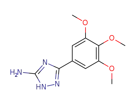 3-(3,4,5-trimethoxyphenyl)-1H-1,2,4-triazol-5-amine