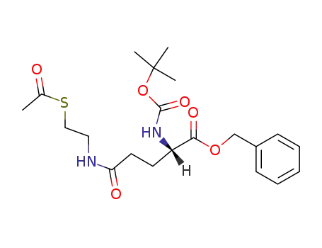 Boc-L-Glu(NHCH2CH2SAc)-OBzl