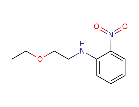 Molecular Structure of 95893-88-2 ((2-ETHOXY-ETHYL)-(2-NITRO-PHENYL)-AMINE)