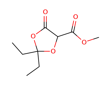 2,2-diethyl-5-(methoxycarbonyl)-1,3-dioxolan-4-one