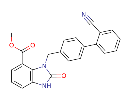 methyl 3-((2'-cyano-[1,1'-biphenyl]-4-yl)methyl)-2-oxo-2,3-dihydro-1H-benzo[d]imidazole-4-carboxylate