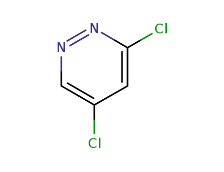 Molecular Structure of 1837-55-4 (3,5-Dichloropyridazine)