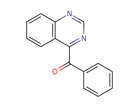 Molecular Structure of 55276-35-2 (Methanone, phenyl-4-quinazolinyl-)