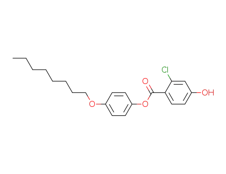 2-Chloro-4-hydroxy-benzoic acid 4-octyloxy-phenyl ester