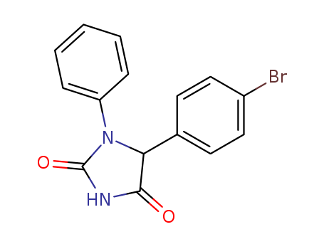 2,4-Imidazolidinedione, 5-(4-bromophenyl)-1-phenyl-