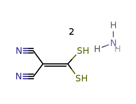 2-Dimercaptomethylene-malononitrile; compound with ammonia