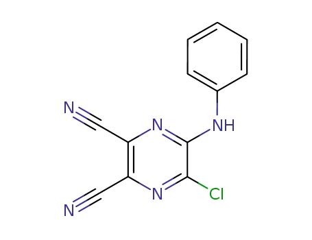 2-anilino-3-chloro-5,6-dicyanopyrazine