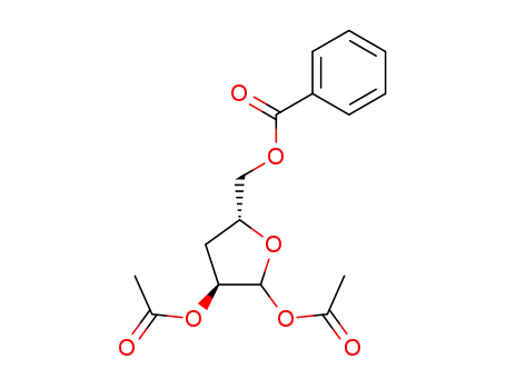 1,2-di-O-acetyl-5-O-benzoyl-3-deoxy-L-erythro-pentofuranose