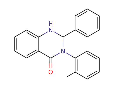 2-phenyl-3-(o-tolyl)-2,3-dihydro-4(1H)-quinazolinone