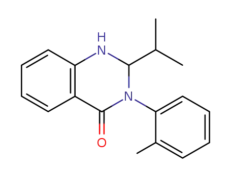 2-Isopropyl-3-o-tolyl-2,3-dihydro-1H-quinazolin-4-one