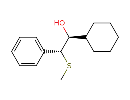 (1S,2R)-1-Cyclohexyl-2-methylsulfanyl-2-phenyl-ethanol
