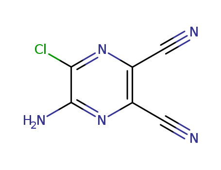 5-AMINO-6-CHLORO-2,3-DICYANOPYRAZINE