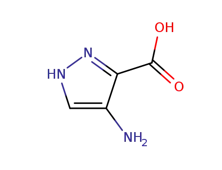 1H-Pyrazole-3-carboxylic acid, 4-amino-