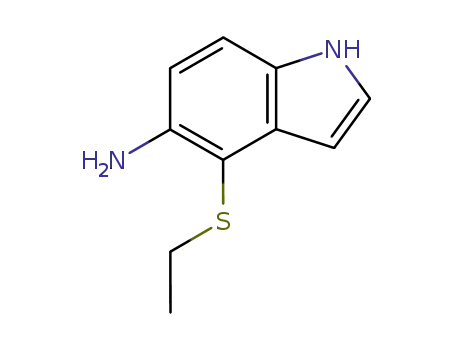 4-thioethoxy-5-aminoindole