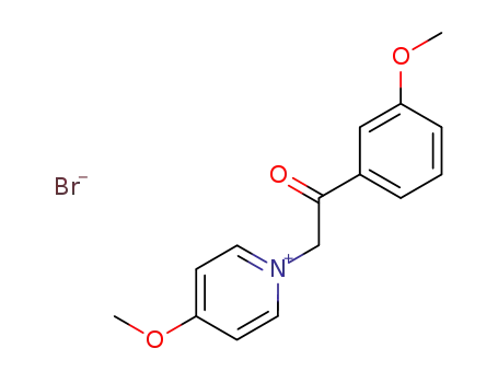 4-methoxy-1-(2-(3-methoxyphenyl)-2-oxoethyl)pyridin-1-ium bromide