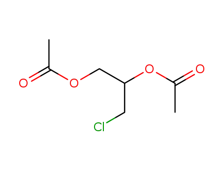 Molecular Structure of 869-50-1 (3-Chloro-1,2-diacetoxypropane)