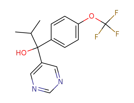 α-isopropyl-α-[p-(trifluoromethoxy)phenyl]-5-pyrimidinemethanol