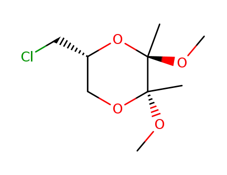 (2R,3R)-5-(chloromethyl)-2,3-dimethoxy-2,3-dimethyl-1,4-dioxane