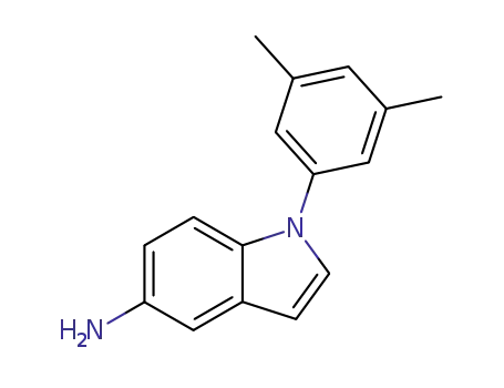 Molecular Structure of 360045-07-4 (5-amino-1-(3,5-dimethylphenyl)-1H-indole)