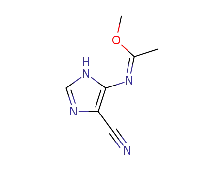 methyl N-(4-cyano-1-imidazol-5-yl)acetimidate