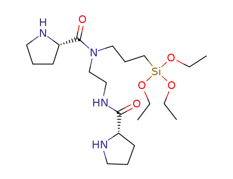 N,N'-bis[(S)-prolyl]-N-(2-aminoethyl-3-aminopropyl)triethoxysilylethylenediamine