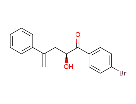 (S)-2-hydroxy-1-(4-bromophenyl)-4-phenyl-4-penten-1-one