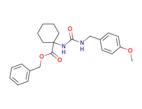 1-[3-(4-methoxy-benzyl)-ureido]-cyclohexanecarboxylic acid benzyl ester