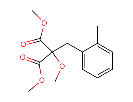 dimethyl methoxy[(2-methylphenyl)methyl]malonate