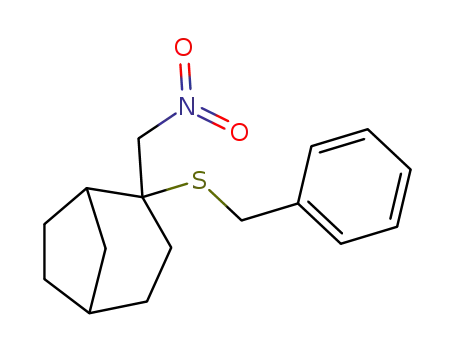 2-benzylthio-2-nitromethyl-bicyclo[3.2.1]octane