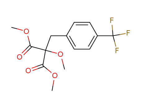 dimethyl methoxy[{4-(trifluoromethyl)phenyl}methyl]malonate