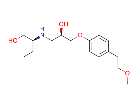 (2S)-2-[[(2R)-2-hydroxy-3-[4-(2-methoxyethyl)phenoxy]propyl]amino]-1-butanol