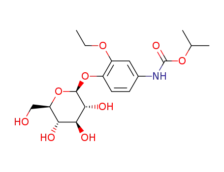 isopropyl 3-ethoxy-4-(β-D-glucopyranosyl-1-oxy)carbanilate