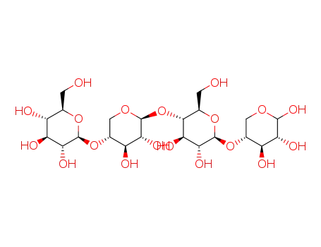 β-D-glucopyranosyl-(1->4)-β-D-xylopyranosyl-(1->4)-β-D-glucopyranosyl-(1->4)-D-xylopyranose