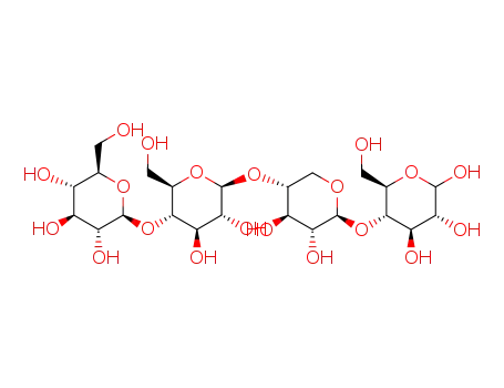 β-D-glucopyranosyl-(1->4)-β-D-glucopyranosyl-(1->4)-β-D-xylopyranosyl-(1->4)-D-glucopyranose