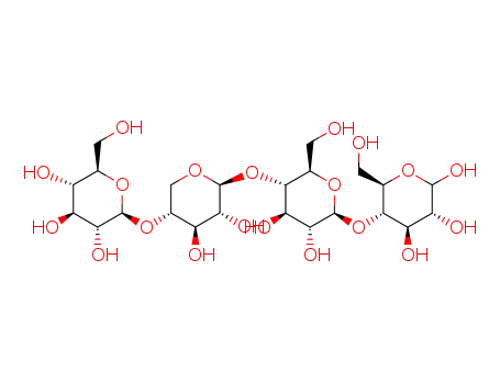 β-D-glucopyranosyl-(1->4)-β-D-xylopyranosyl-(1->4)-β-D-glucopyranosyl-(1->4)-D-glucopyranose