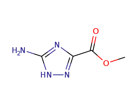 5-amino-1H-[1,2,4]-triazole-3-carboxylic acid methyl ester