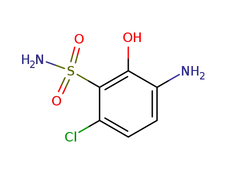 Molecular Structure of 276702-20-6 (3-aMino-6-chloro-2-hydroxybenzenesulfonaMide)