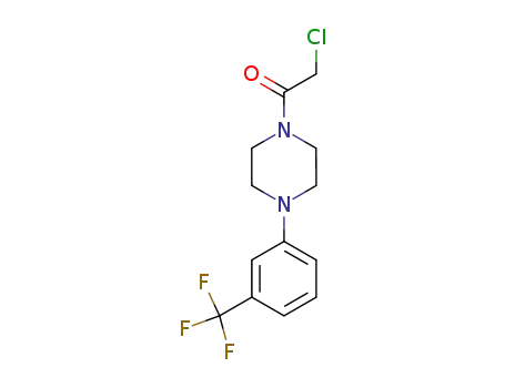 2-chloro-1-[4-(3-trifluoromethylphenyl)piperazin-1-yl]ethanone