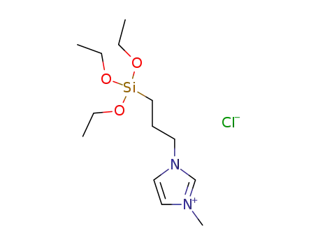 1-methyl-3-(3-triethoxysilanepropyl)imidazolium chloride
