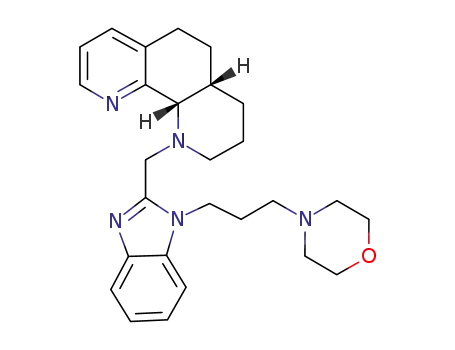(cis)-1-({1-[3-(4-morpholinyl)propyl]-1H-benzimidazol-2-yl}methyl)-1,2,3,4,4a,5,6,10b-octahydro-1,10-phenanthroline