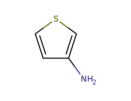 Molecular Structure of 17721-06-1 (3-AMINOTHIOPHENE)