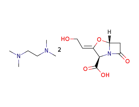 N,N,N',N'-tetramethylethylenediammonium diclavulanate
