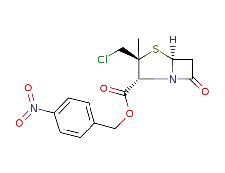 2β-chloromethyl-2α-methylpenam-3α-carboxylic acid p-nitrobenzyl ester
