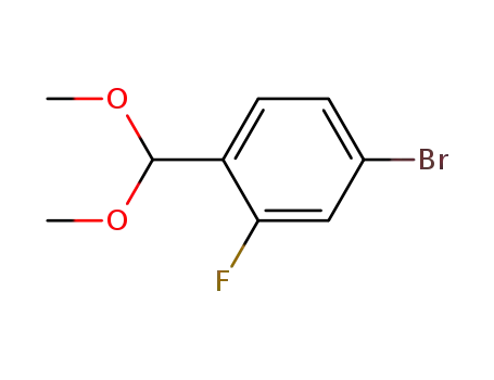1-bromo-4-(dimethoxymethyl)-3-fluorobenzene