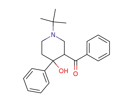 (1-(1,1-Dimethylethyl)-4-hydroxy-4-phenylpiperidin-3-yl) phenyl ketone