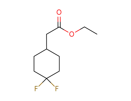 Molecular Structure of 915213-54-6 (ethyl 2-(4,4-difluorocyclohexyl)acetate)