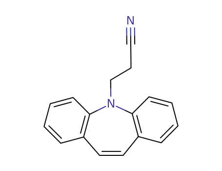 3-(5H-dibenzo[b,f]azepin-5-yl)propanenitrile