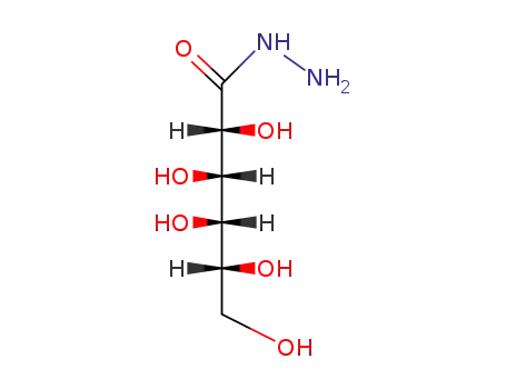 Molecular Structure of 69489-87-8 (1-hydrazinylhexose)