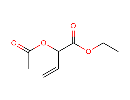 3-Butenoic acid, 2-(acetyloxy)-, ethyl ester